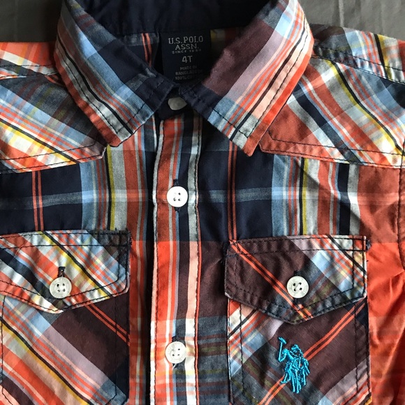 U.S. Polo Assn. Kids Button Down Shirt - Picture 2 of 7